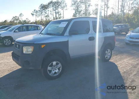 2003 Honda Element Ex from USA, damaged, VIN 5J6YH28513L029012